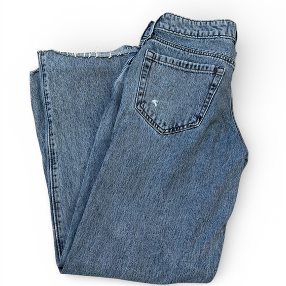 Hollister Low Rise Baggy Jeans W23 Short Y2K Denim - Picture 2 of 3